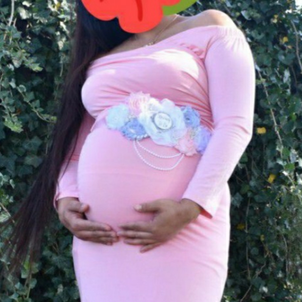 COPY - Maternity Dress and Baby Shower Sash